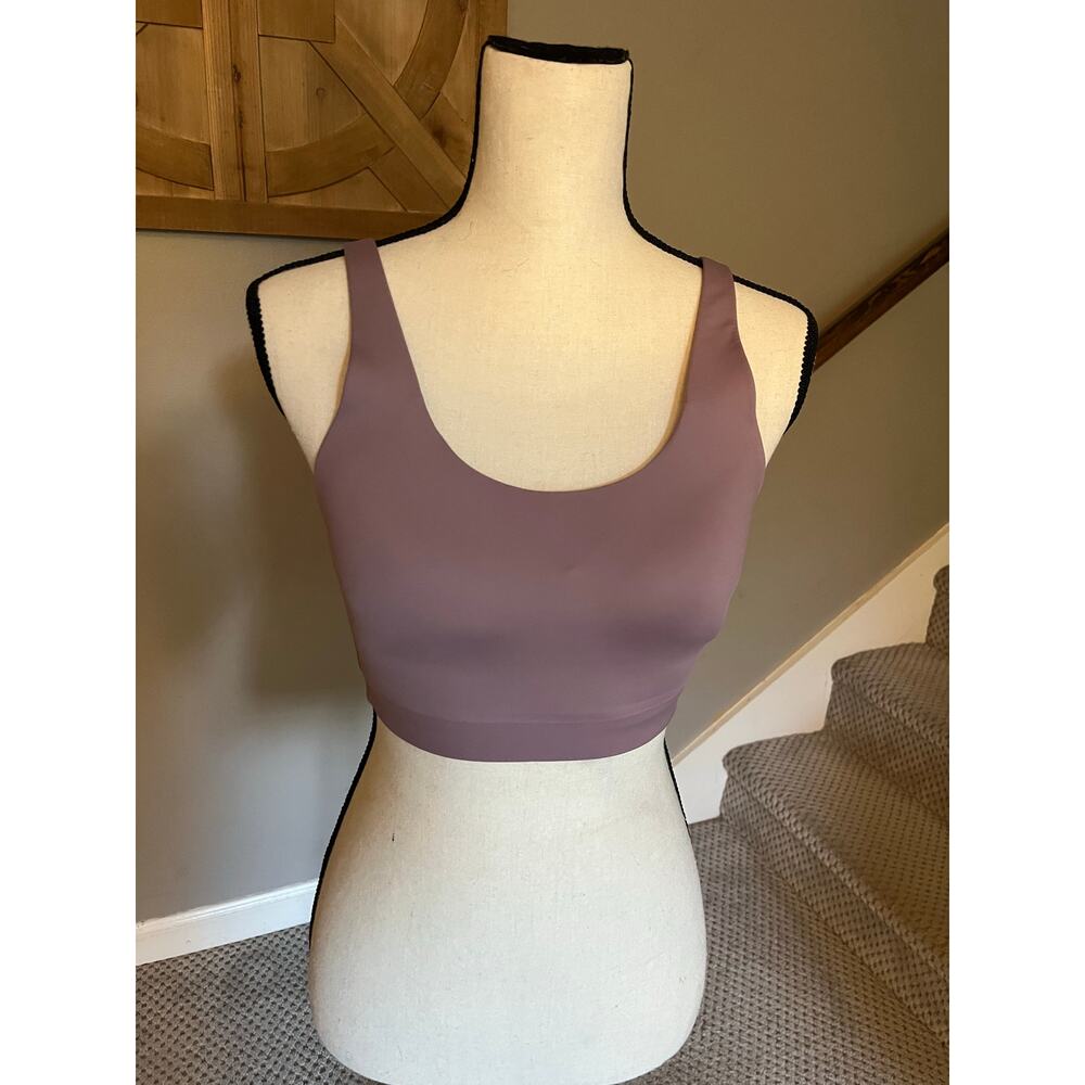 Athleta Women's Advanced Sprint Bra Black Running Cardio Workout 32DD Excellent